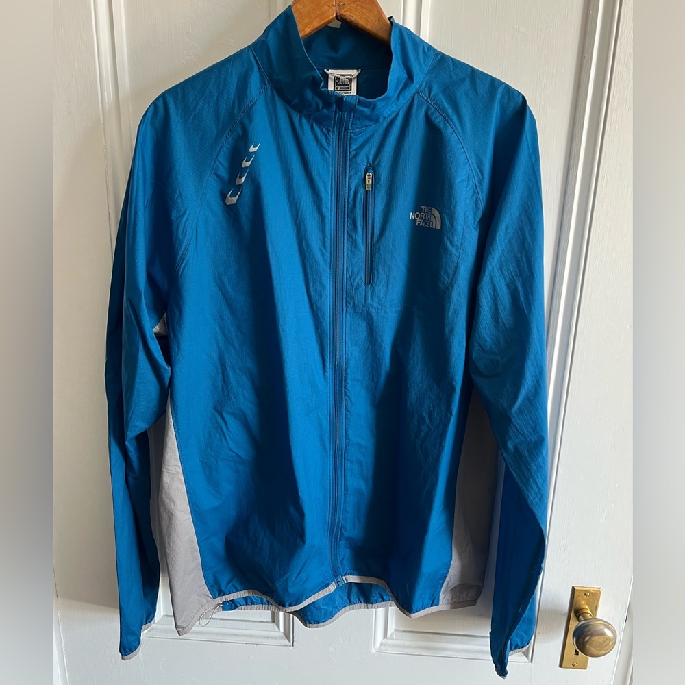 The North Face Flight Series Blue Running Jacket Mens Size MD